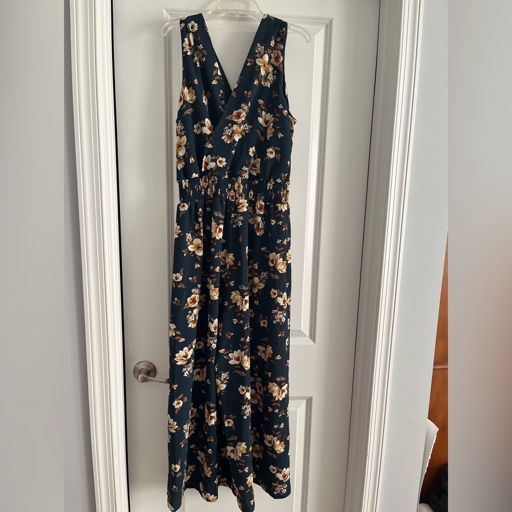 Apt 9 floral jumpsuit